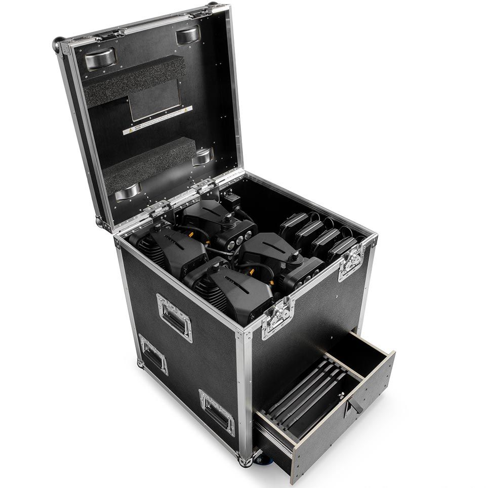 Cameo ZENIT® B200 CASE 4PC Charging Flightcase