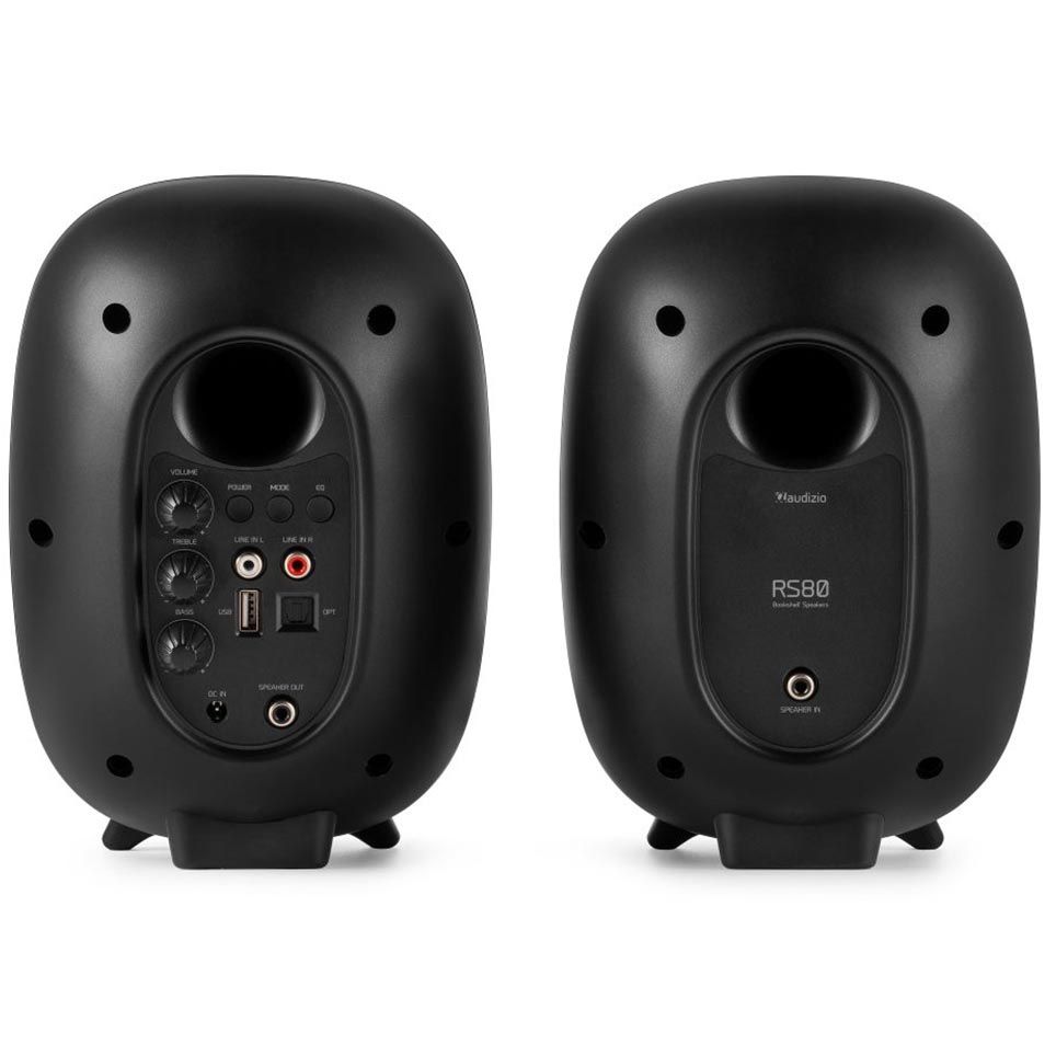 Audizio RS80 Active Bookshelf Speaker Set 160W BT