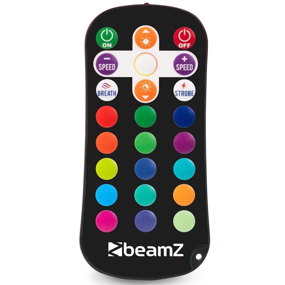 Beamz PSZ18W LED Pin Spot Light 18W RGBW with Zoom