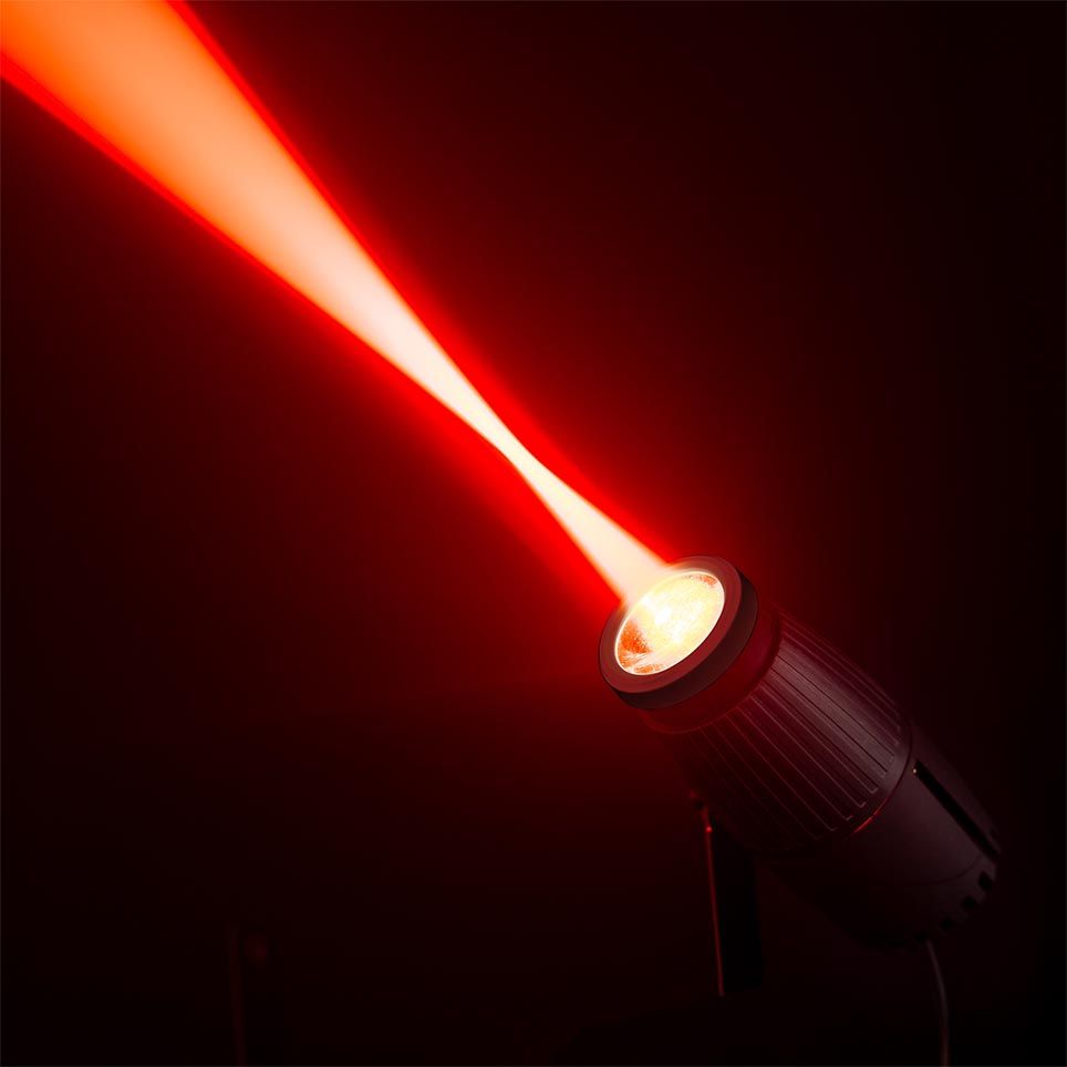 Beamz PSZ18W LED Pin Spot Light 18W RGBW with Zoom