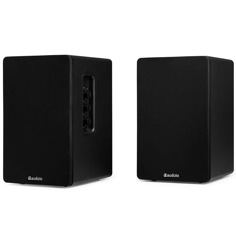 Audizio KS01 Active Bookshelf Speaker Set 80W Black
