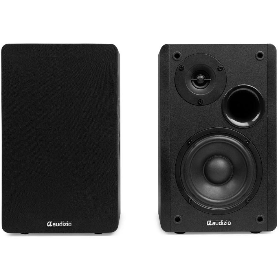 Audizio KS01 Active Bookshelf Speaker Set 80W Black