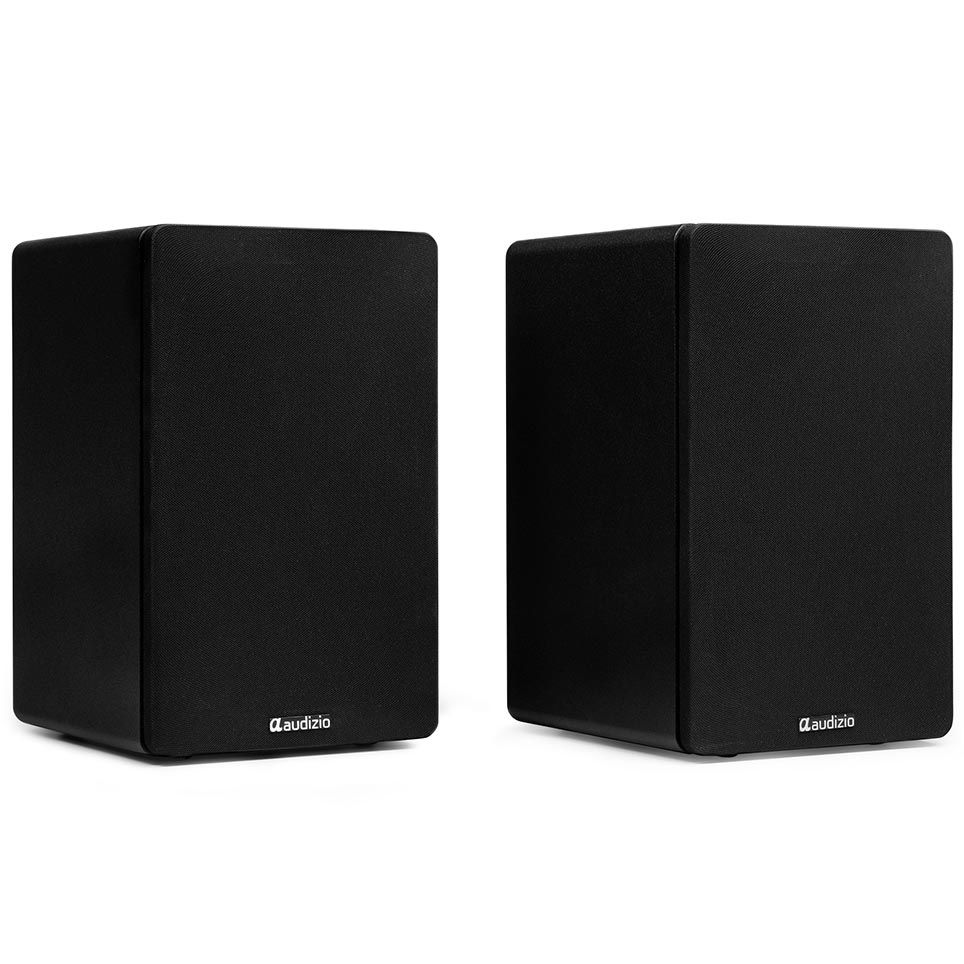 Audizio KS01 Active Bookshelf Speaker Set 80W Black