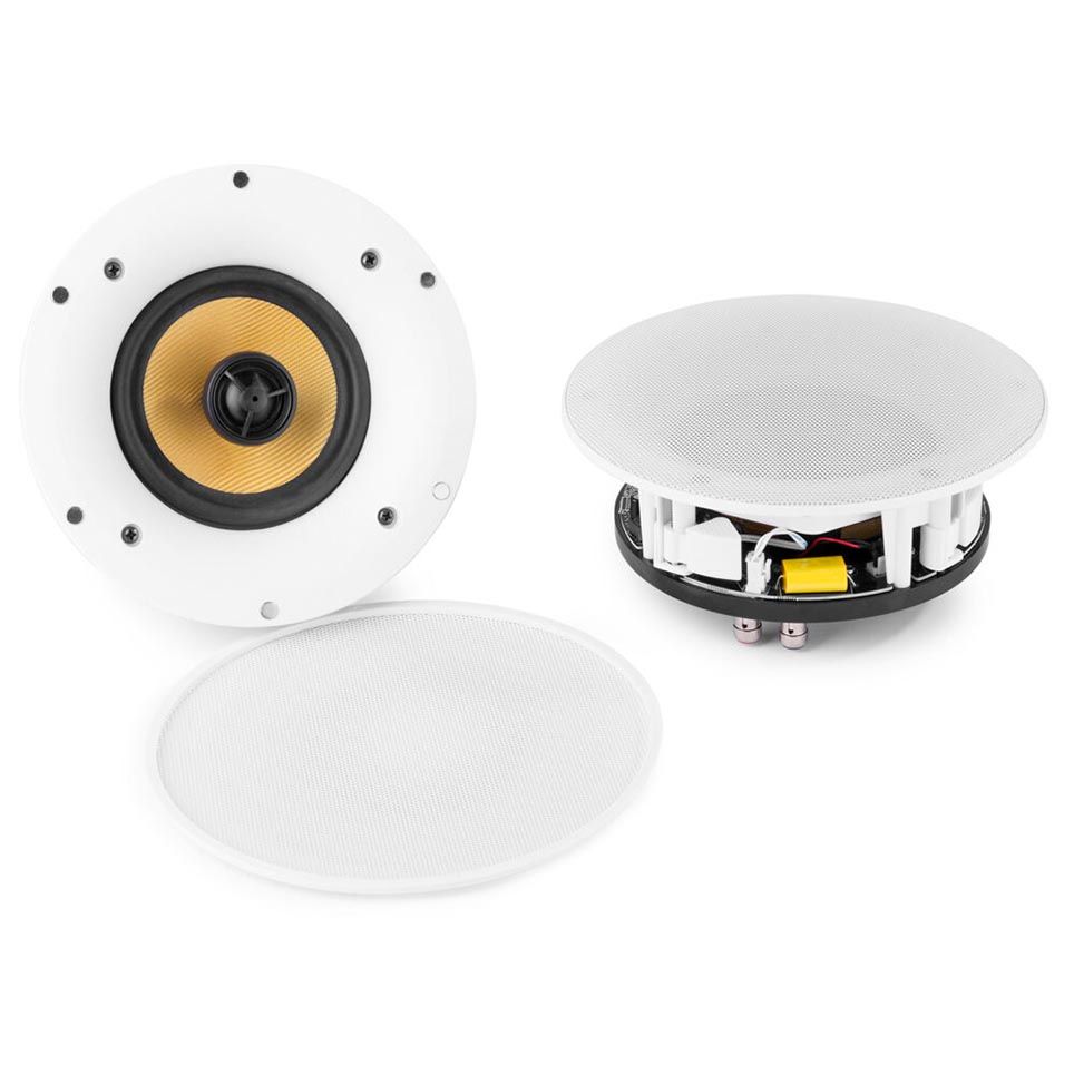 Power Dynamics WCS50 WiFi/BT Amplified Ceiling Speaker Set 5.25″