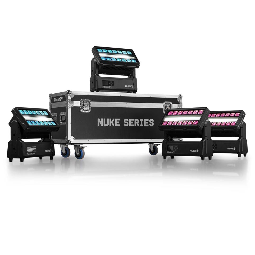BeamzPRO FLCNL04 Flightcase for 4pcs NUKE