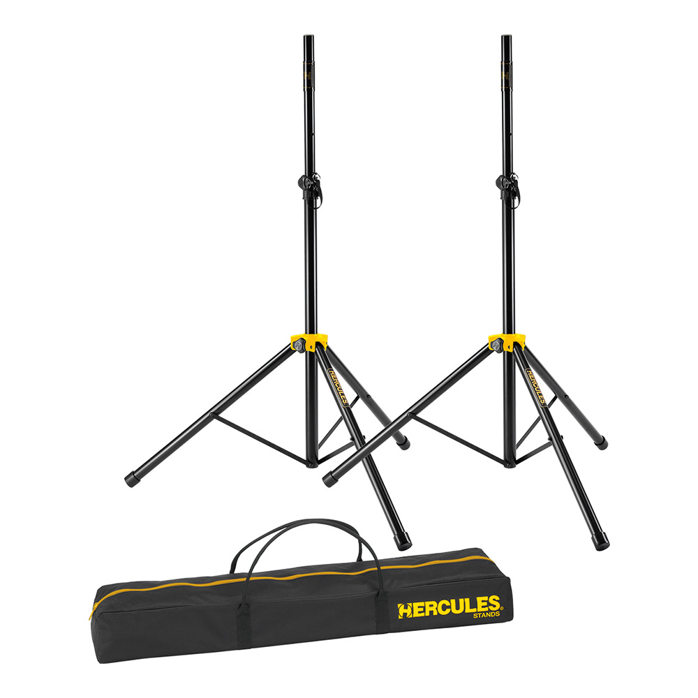 (B-STOCK) Hercules SS200BB – Stage Series Speaker Stand Pair with Bag