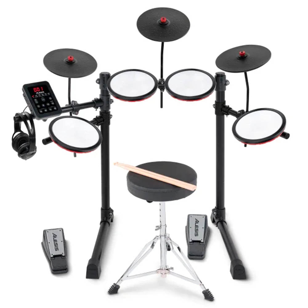 Alesis Turbo Max - All-in-One 7-Piece Electronic Drum Kit for New Drummers - Image 2