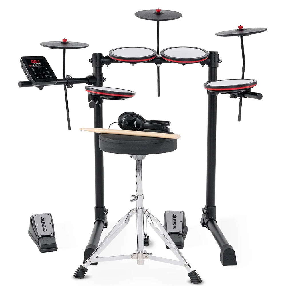 Alesis Turbo Max - All-in-One 7-Piece Electronic Drum Kit for New Drummers - Image 3