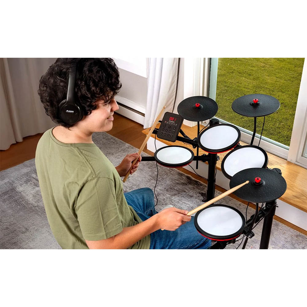 Alesis Turbo Max - All-in-One 7-Piece Electronic Drum Kit for New Drummers - Image 9