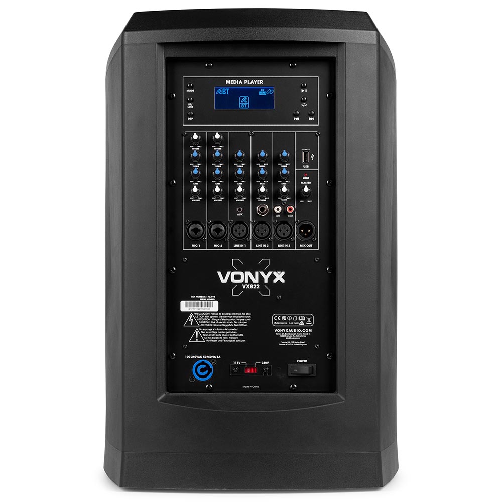 Vonyx VX822 Column Speaker Subwoofer Part - Image 3