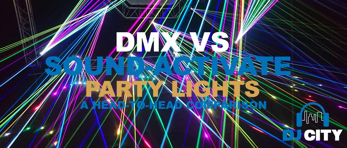 DMX vs. Sound-Activated Party Lights: A Head-to-Head Comparison