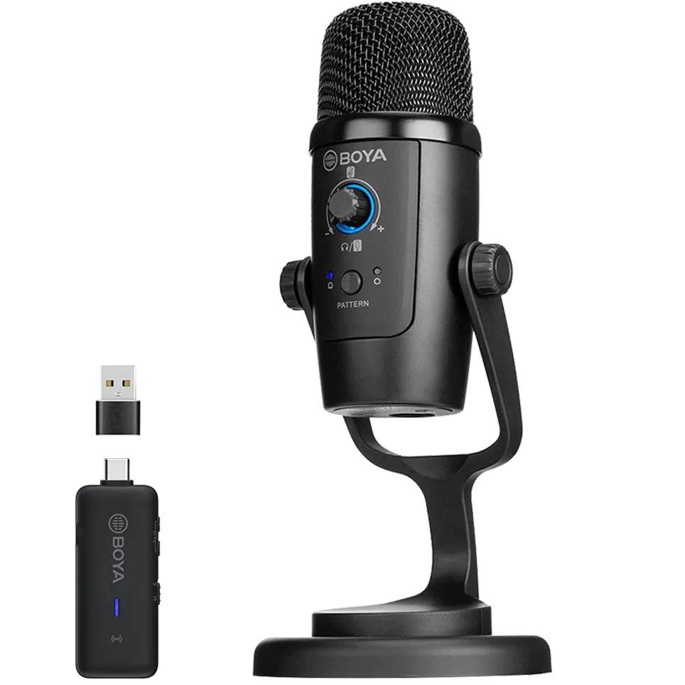 Boya BY-PM500W Wired/Wireless Dual-Function USB Table Microphone