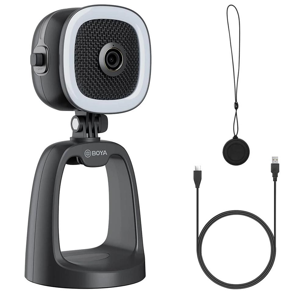 Boya BY-CM6A USB Microphone & 4K Webcam