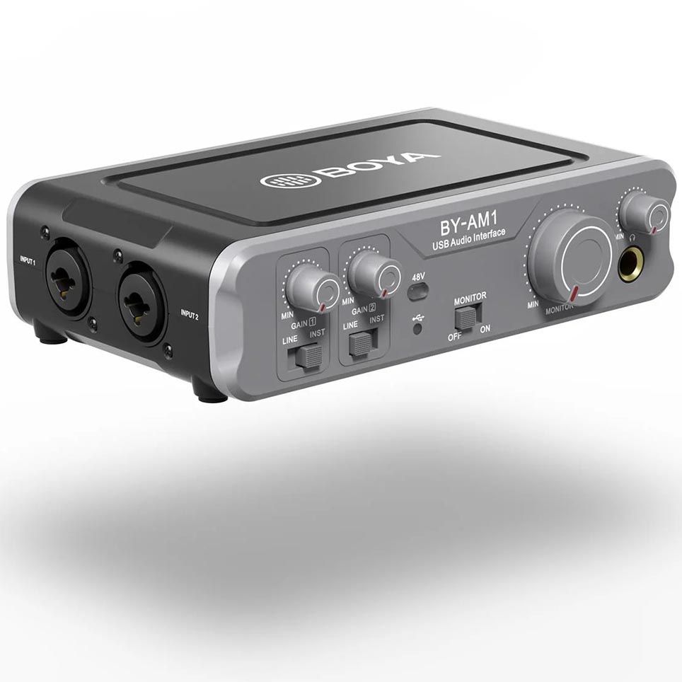 Boya BY-AM1 Dual Channel Audio Mixer
