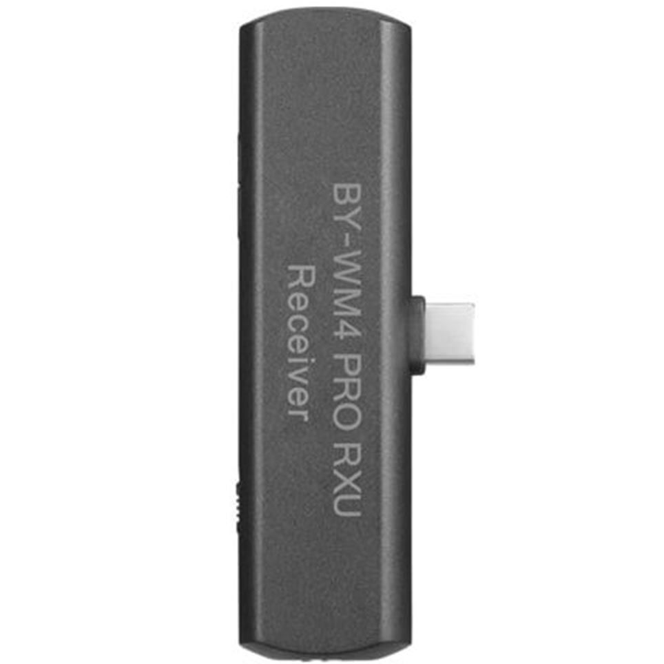 Boya BY-WM4 PRO RXU Dual-Channel Digital Wireless Receiver for USB Type-C Devices (2.4 GHz)