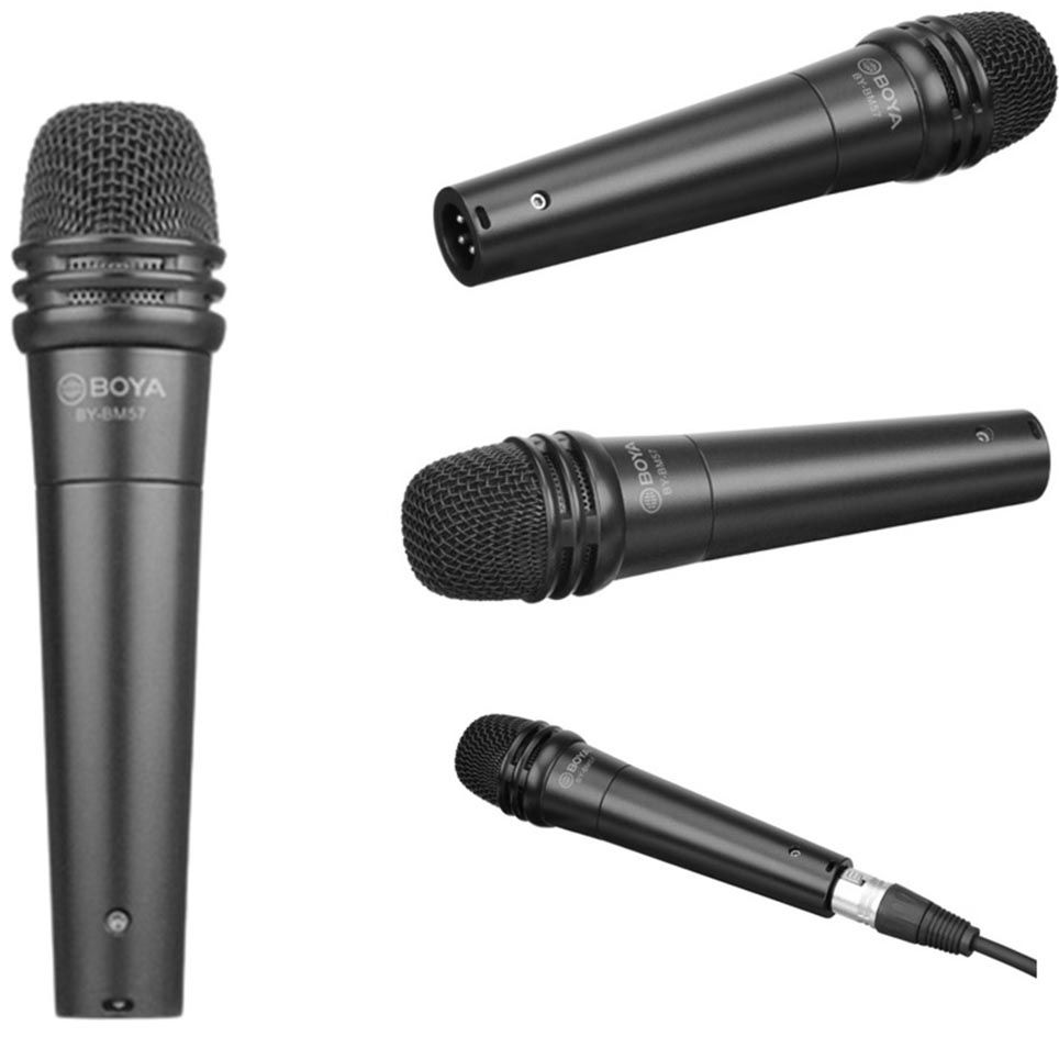 Boya BY-BM57 Cardioid Dynamic Instrument Microphone