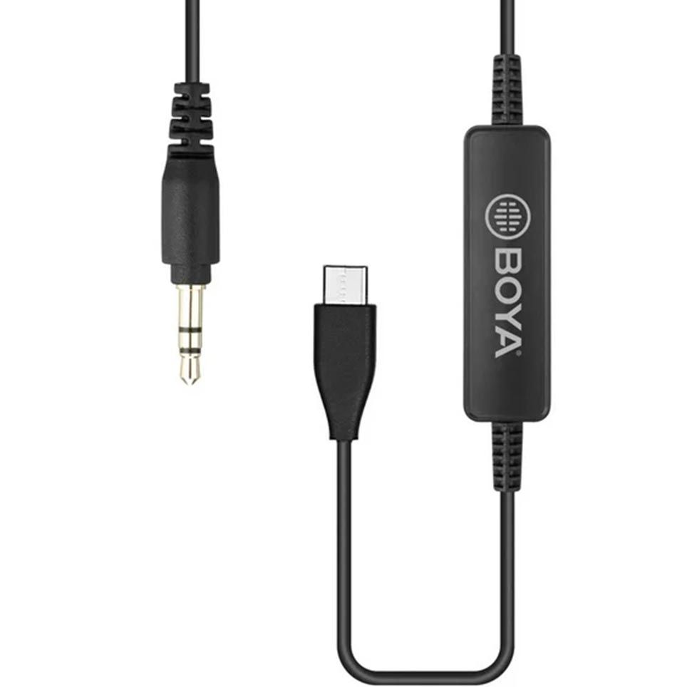 Boya 35C-USB C 3.5mm to USB Type-C Connector Audio Cable