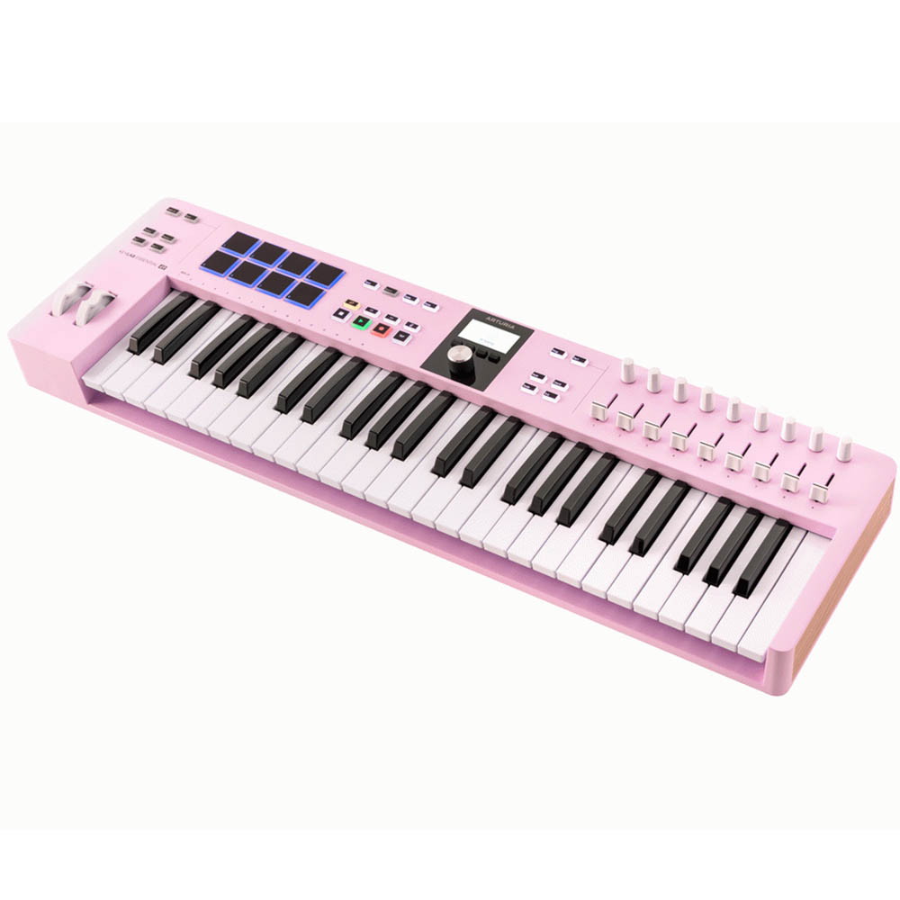 Arturia KeyLab Essential mk3 49-Key Universal MIDI Controller (Rose Quartz) - Image 4