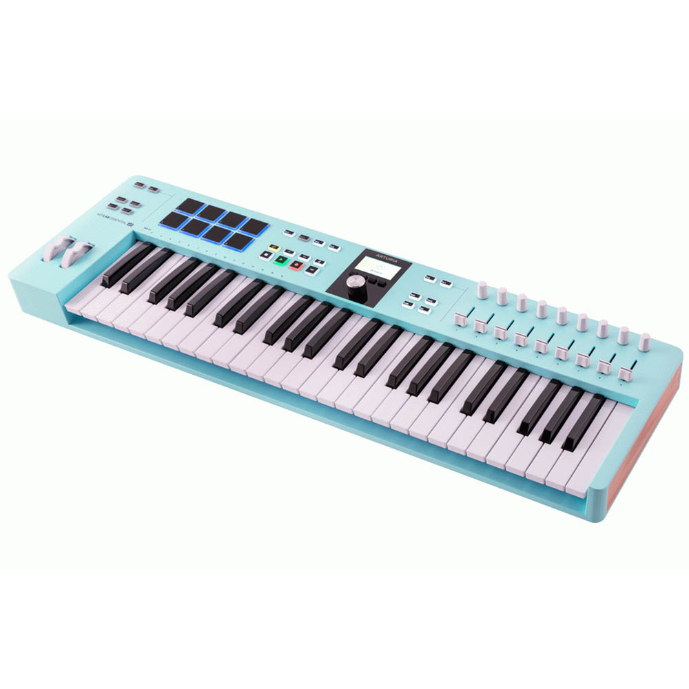 Arturia KeyLab Essential mk3 49-Key Universal MIDI Controller (Aquamarine) - Image 3