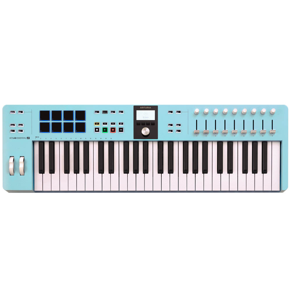 Arturia KeyLab Essential mk3 49-Key Universal MIDI Controller (Aquamarine) - Image 2