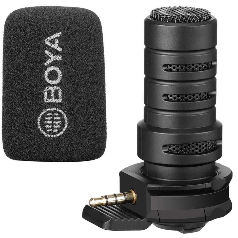 Boya BY-A7H Smartphone Microphone with 3.5mm TRRS