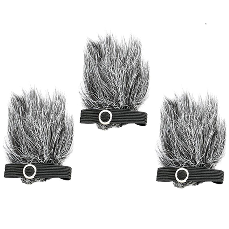 Boya BY-B05 3-Pack Dead Cat Windshields for Lavalier Microphones