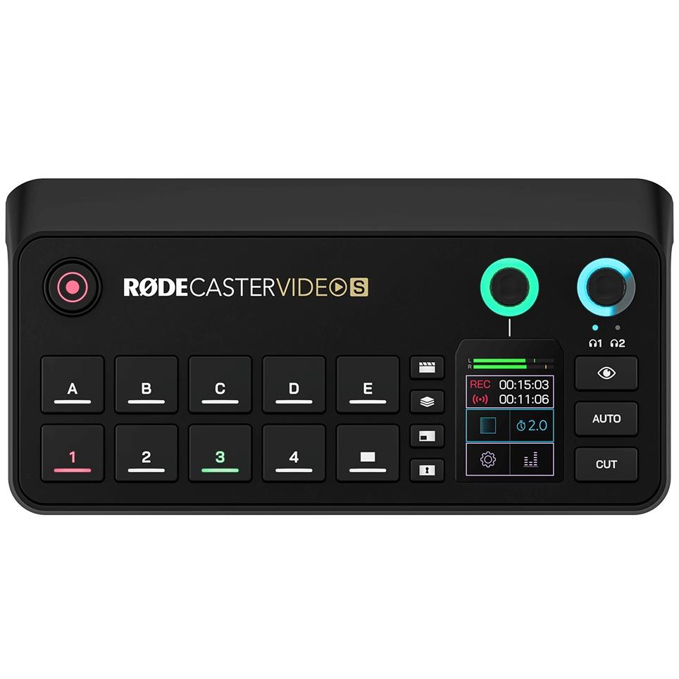 RODE Microphones RODECaster Video S Video and Audio Production Console