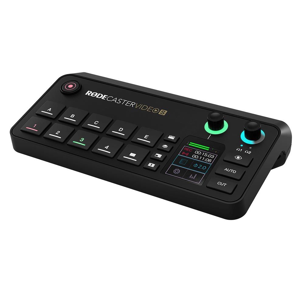 RODE Microphones RODECaster Video S Video and Audio Production Console