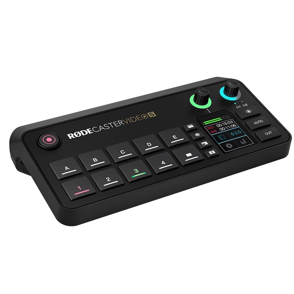 RODE Microphones RODECaster Video S Video and Audio Production Console