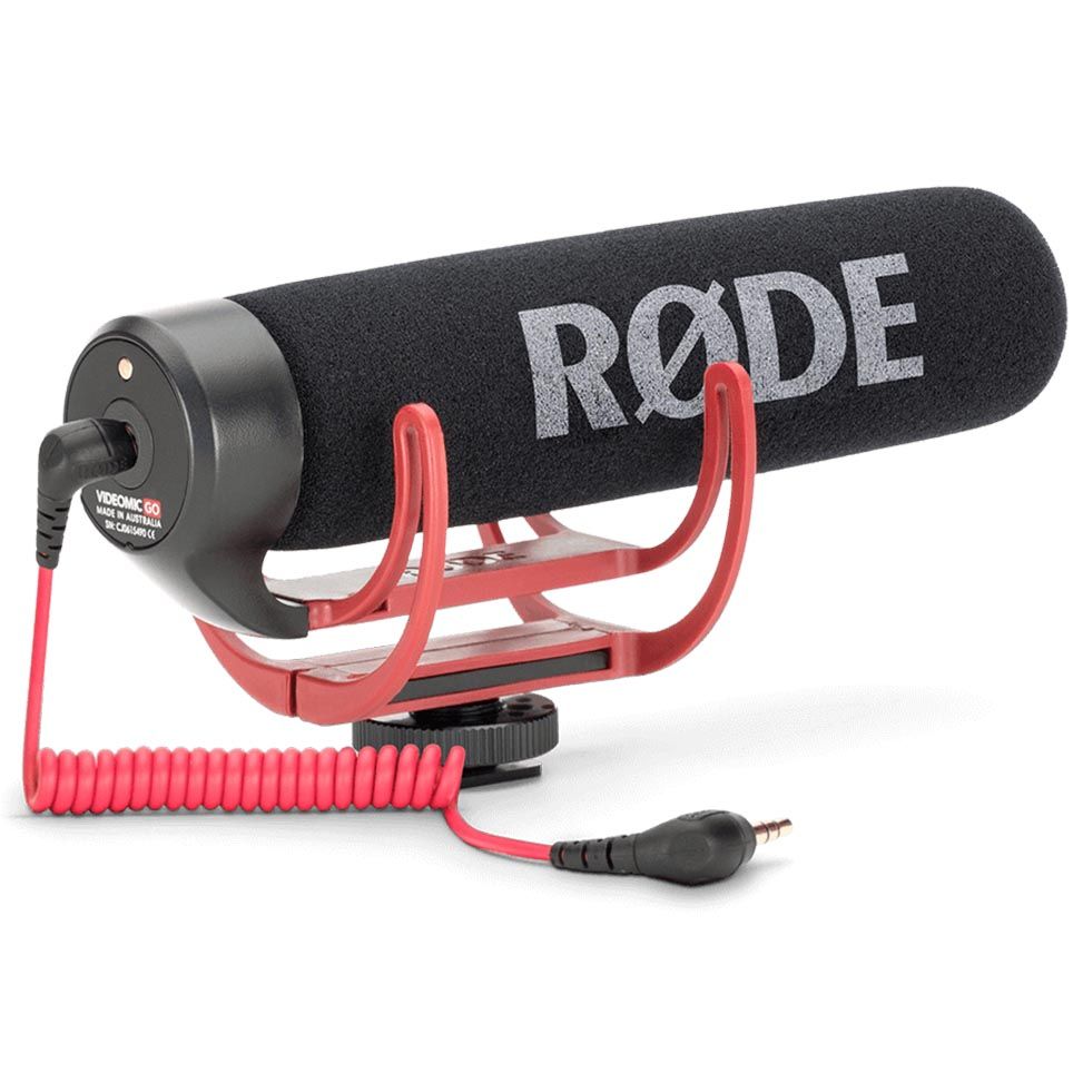 RODE VideoMic GO Lightweight On-camera Microphone