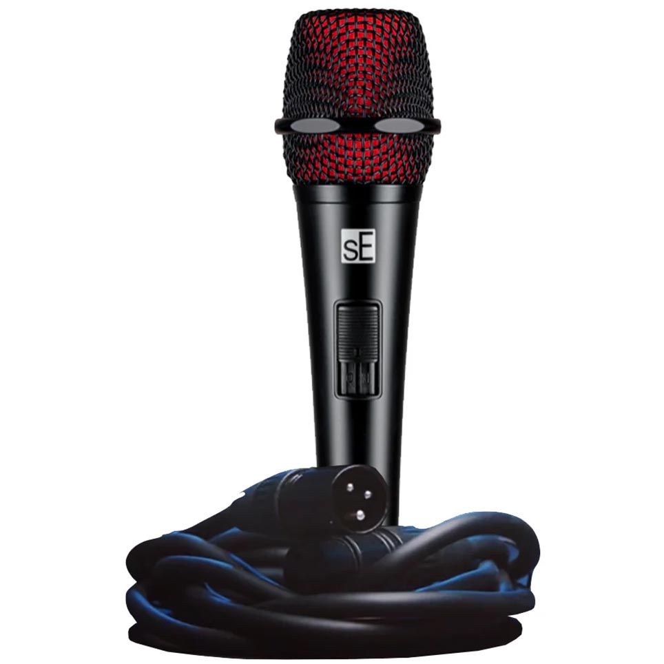 sE Electronics V2 Dynamic Microphone with XLR-XLR Cable