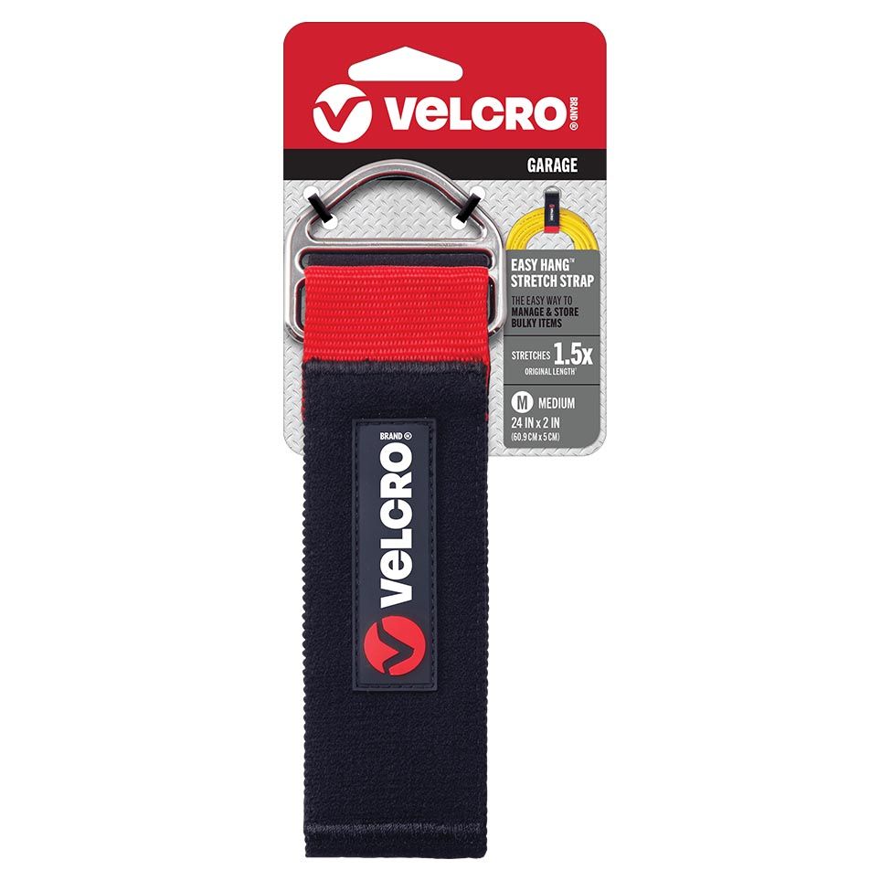 VELCRO Brand EASY HANG Stretch Storage Strap - Medium (24 Inch)