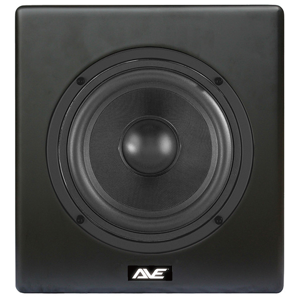 (B-STOCK) AVE Fusion 10S Black Studio Monitor Subwoofer – 10 Inch