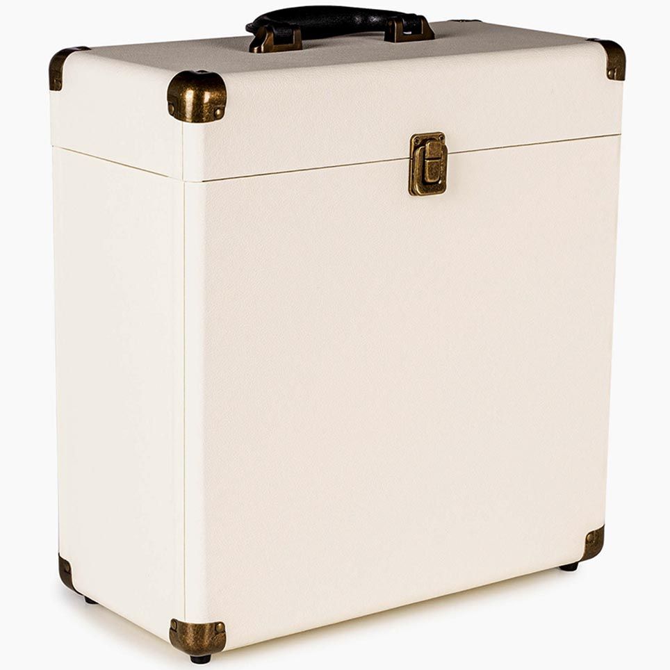 (B-STOCK) Audizio RC32 Vinyl Record Case Creme