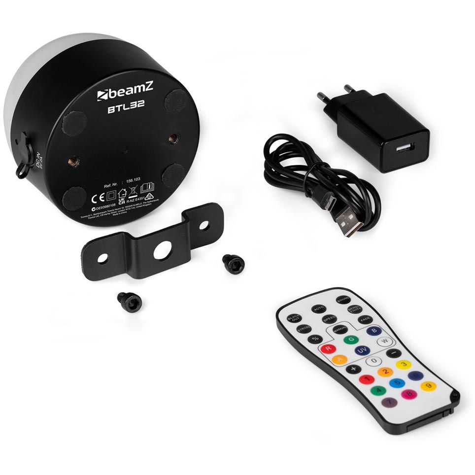 Beamz BTL32 Battery Table Ball Light 8W Multicolour