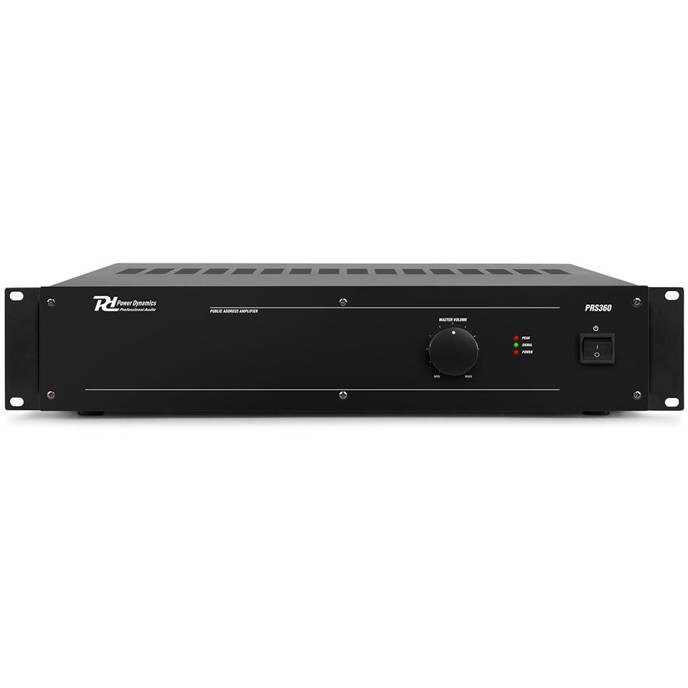 Power Dynamics PRS360 100V Slave Amplifier 360W