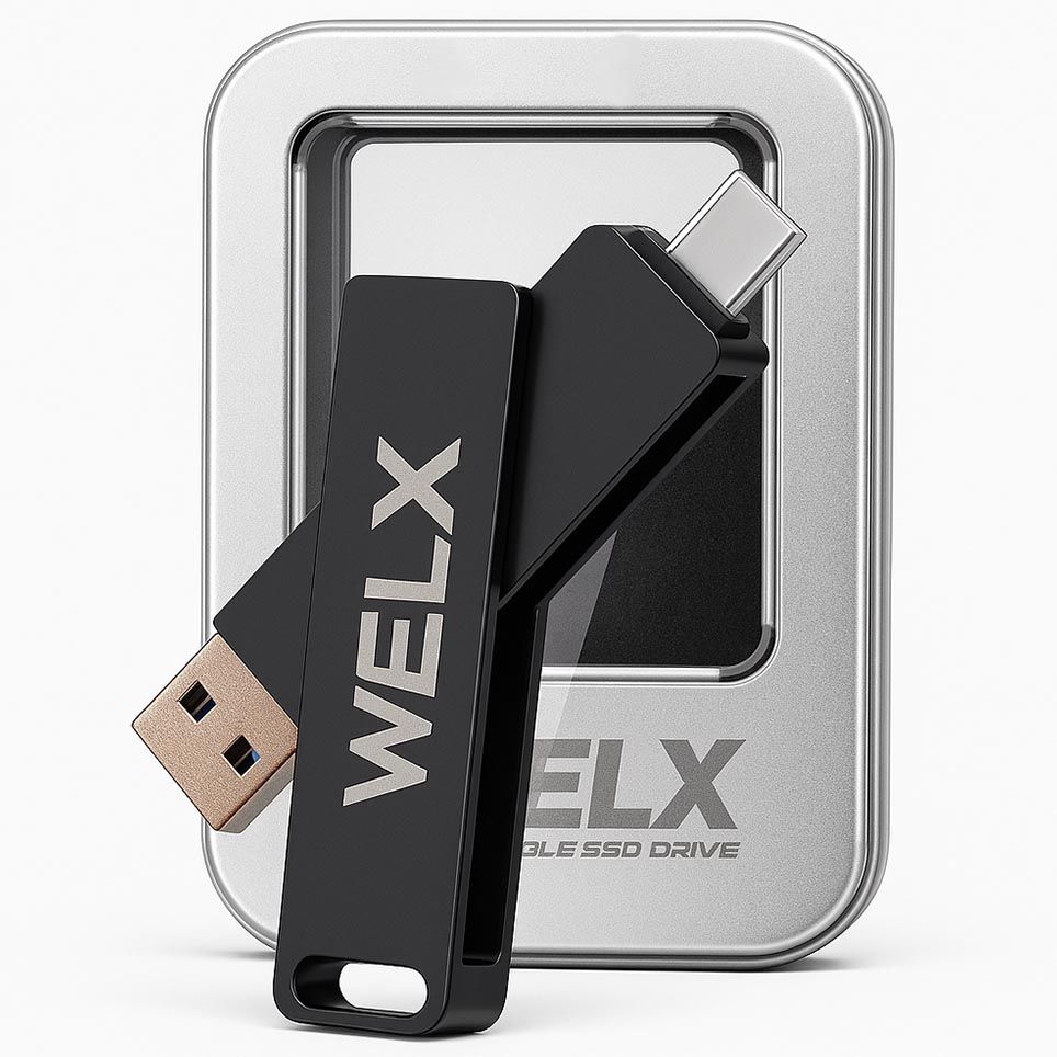 Welx USB ULTRAFAST 3.2 PRO [Black Edition] 2TB