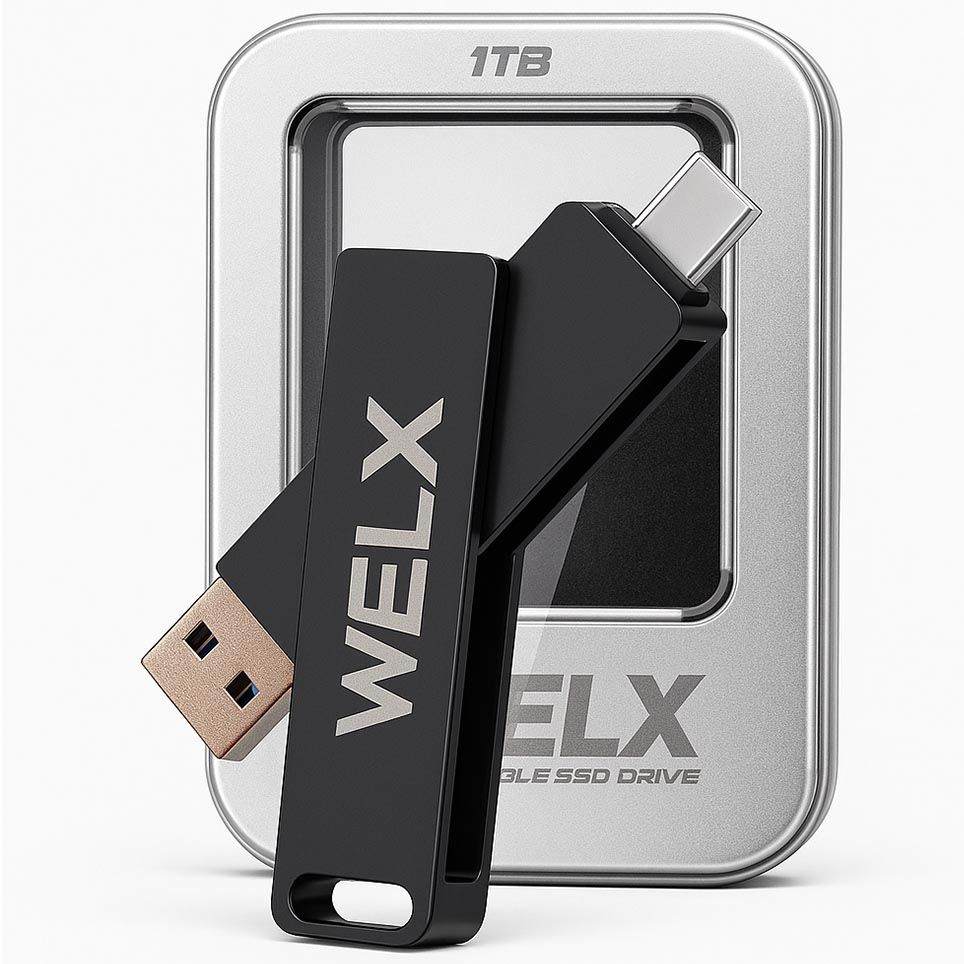 Welx USB ULTRAFAST 3.2 PRO Black Edition 1TB