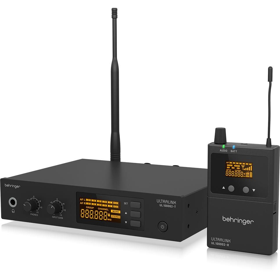 Behringer UL 1000G2 High-Performance UHF Wireless In-Ear Monitoring System