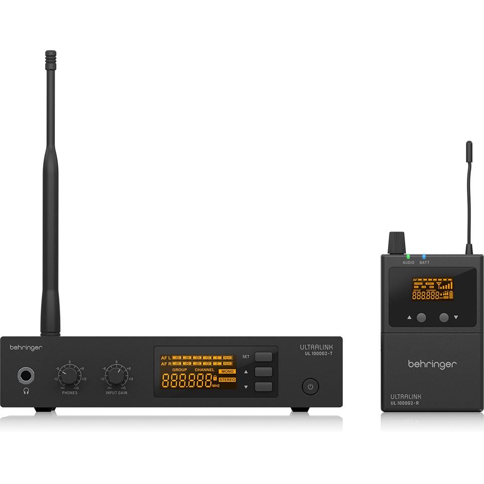 Behringer UL 1000G2 High-Performance UHF Wireless In-Ear Monitoring System