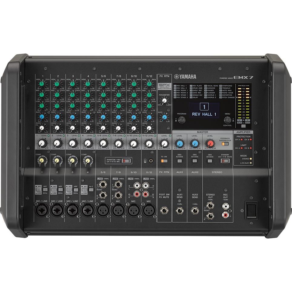 Yamaha EMX7 Powered Mixer