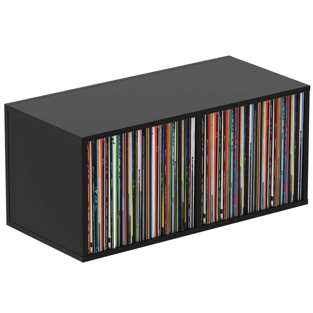 (B-STOCK) Glorious Record Box 230 Black – Vinyl Storage Unit