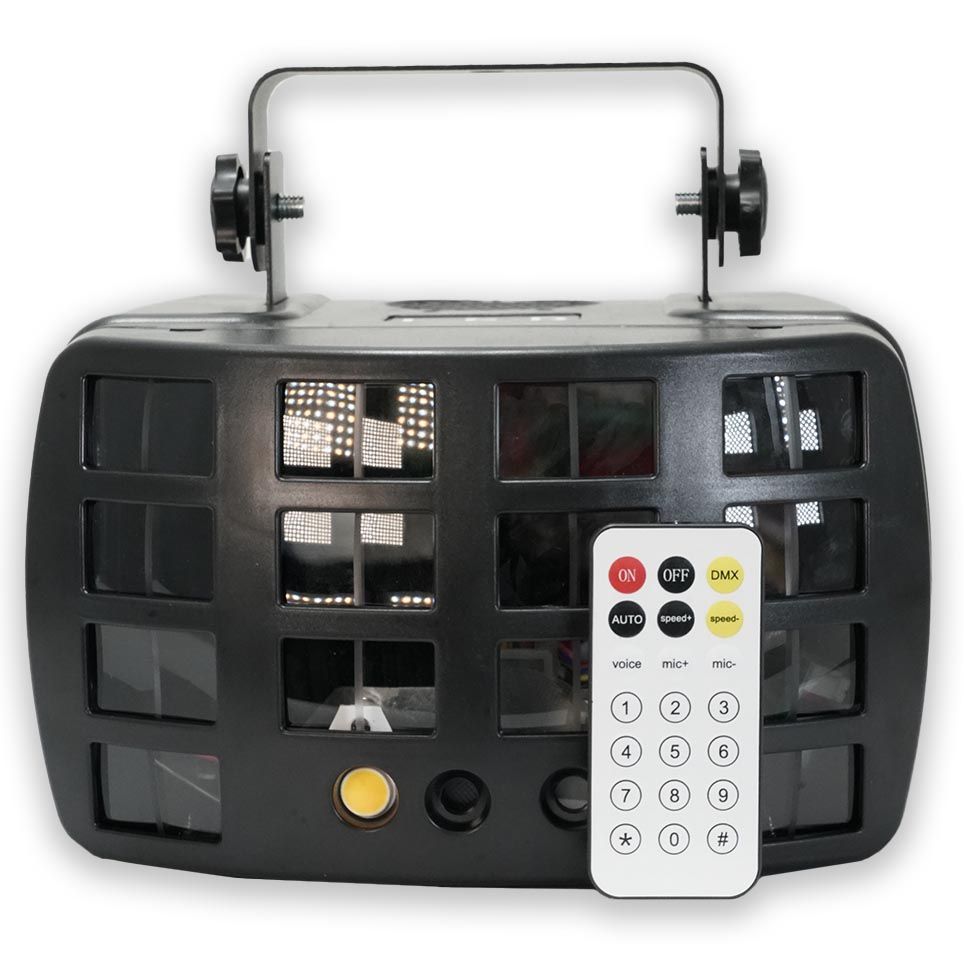 AVE DERBY-V3 Laser Butterfly Strobe Multi-Effect DMX Lighting