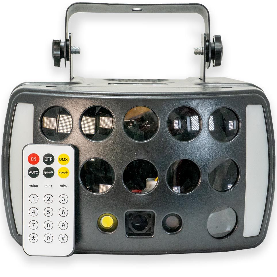 AVE DERBY-V2 Butterfly Laser LED 4 in 1 Multi-Effect DMX Stage Lighting