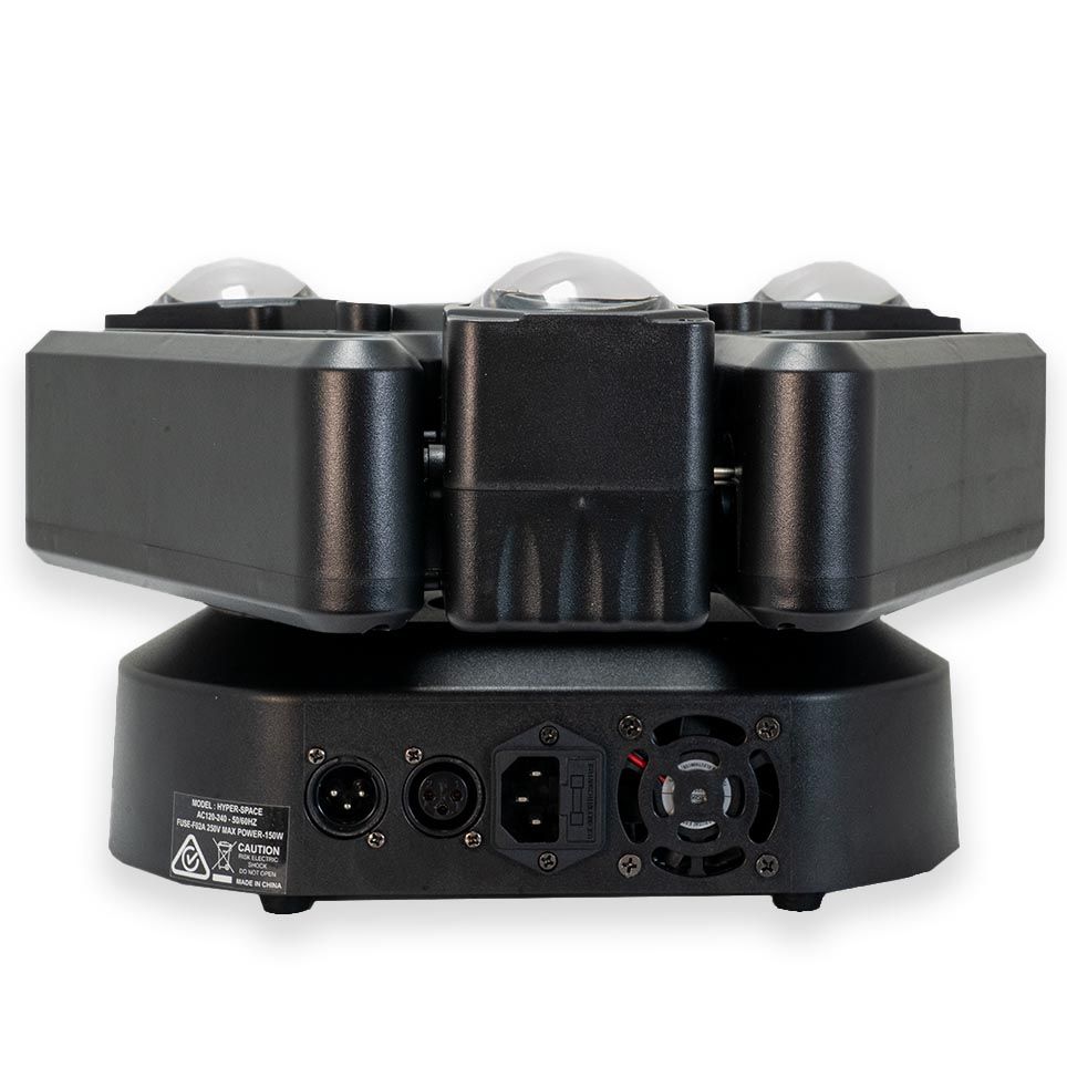 AVE HYPER-SPACE Multi-Effect Moving Head Light with SMD LED Strip
