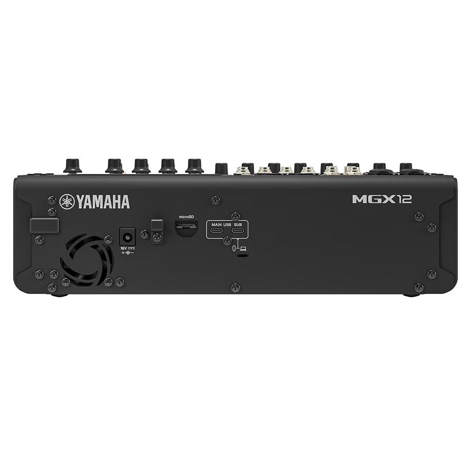 Yamaha MGX12 18-Channel Digital Mixing Console - Black