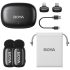 BOYA mini 2 Super Mini Wireless Microphone (Black, Type-C &amp; Lightning)