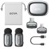 BOYA mini 2 Super Mini Wireless Microphone (Silver, Type-C &amp; Lightning)