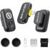 Hollyland LARK A1 Mini Duo 2-Person Wireless Microphone System with Lightning Connector for iOS Devices (2.4 GHz)