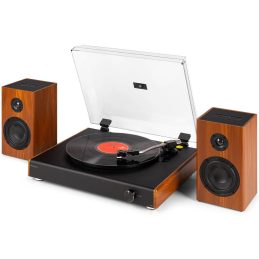 Audizio RP337W Turntable with Bluetooth Speaker